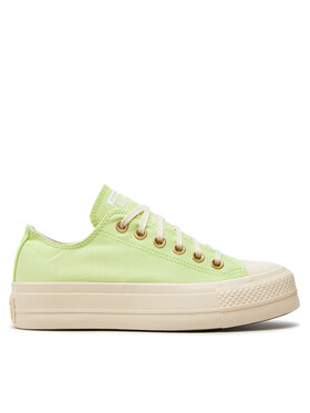 Converse Кеди Converse Chuck Taylor All Star Lift Platform Ox A09913C Зелений
