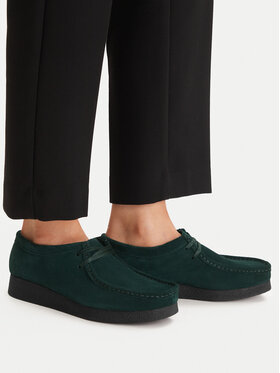 Clarks Туфлі Clarks WallabeeEVOSh 26184613 Зелений