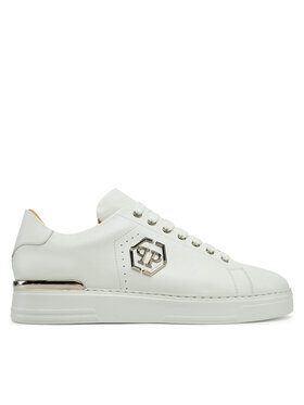 PHILIPP PLEIN Sneakersy PHILIPP PLEIN SAES USC0670 PLE010 Biela