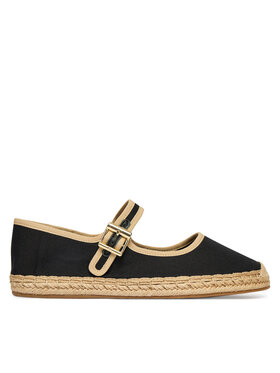 Tommy Hilfiger Еспадрили Tommy Hilfiger Buckle Maryjane Espadrille FW0FW09239 Черен