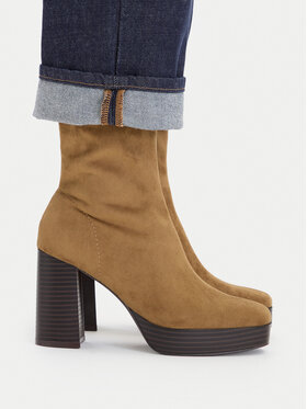 DeeZee Členková obuv DeeZee CEO-HY7160-1 Svetlo hnedá