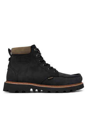 Palladium Šnurovacia obuv Palladium Trooperlite Grit Zip 04985-001-M Čierna