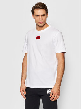 HUGO Hugo Футболка Diragolino 212 50447978 Білий Regular Fit