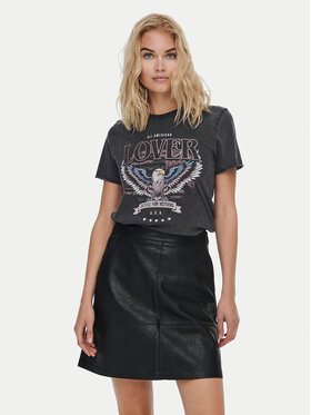 ONLY ONLY Футболка Lucy 15215721 Чорний Regular Fit