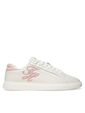 Tommy Hilfiger Sneakers Tommy Hilfiger Th Icon Court Script FW0FW09363 Bianco