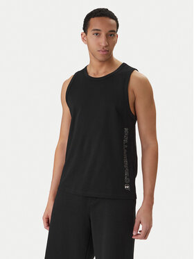 KARL LAGERFELD KARL LAGERFELD Camiseta sin mangas B1M46012 Negro Regular Fit