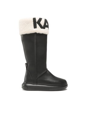 KARL LAGERFELD Čižmy KARL LAGERFELD KL44580 Čierna