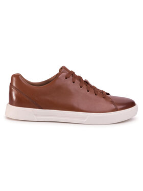 Clarks Sneakersy Clarks Un Costa Lace 261486907 Hnědá