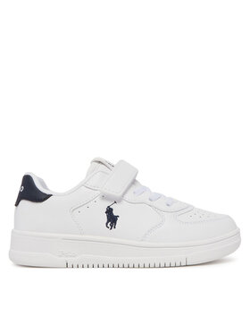Polo Ralph Lauren Sneakersy Polo Ralph Lauren Masters Court Ps RL02438102 Biela