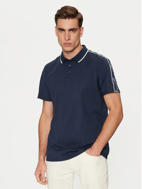 Guess Guess Поло M4YP40 KARS0 Cиній Regular Fit