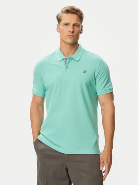 Beverly Hills Polo Club Beverly Hills Polo Club Поло P-SS26M-P450106 Бірюзовий Regular Fit