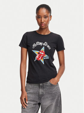 Guess Jeans Guess Jeans Camiseta W6BI16 K5697 Negro Regular Fit