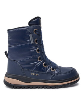 Geox Stiefel Geox J Adelhide Girl B Ab J16EWA 0LVBC C4002 M Dunkelblau