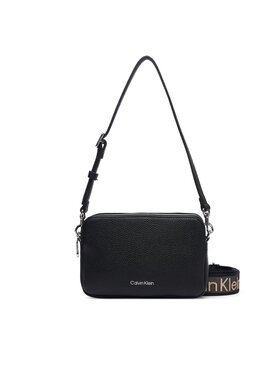 Calvin Klein Borsetta Calvin Klein Webbing 2X Strap Camera Bag LV04F3656G Nero