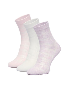Nine West Krátke ponožky Nine West CEO_BR_NW_25079_W_AW25 (3 PACK) Ružová