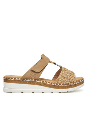 Rieker Nazouváky Rieker V1243-60 Béžová