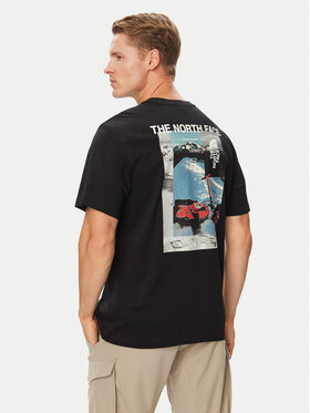 The North Face The North Face Camiseta Apex ’75 Collage NF0A8H5K Negro Regular Fit
