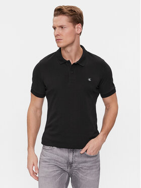 Calvin Klein Jeans Calvin Klein Jeans Polo Embro Badge J30J325269 Μαύρο Slim Fit