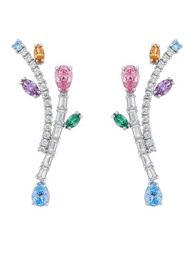 Swarovski Сережки Swarovski 5737426 Срібний