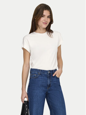 ONLY ONLY Camiseta Erica 15308926 Blanco Oversize