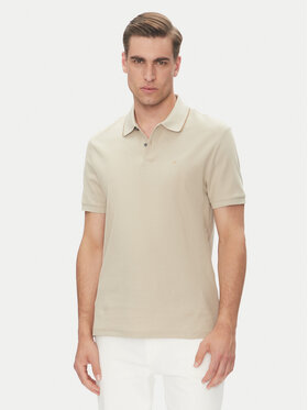 Calvin Klein Calvin Klein Pólóing LV04LC239G Bézs Regular Fit