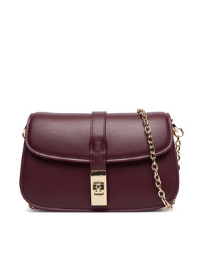 Tommy Hilfiger Torbica Tommy Hilfiger Th Heritage Chain Crossover AW0AW19319 Tamnocrvena