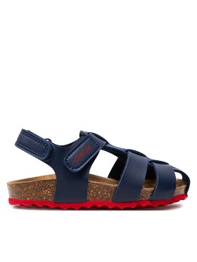 Geox Sandalen Geox B Sandal Chalki Boy B452QA 000BC C0735 S Dunkelblau