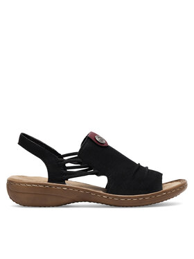 Rieker Sandale Rieker 60872-00 Negru
