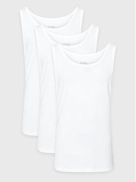 BOSS BOSS Комплект майок без рукавів 50475278 Білий Regular Fit