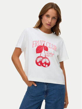 Vero Moda Vero Moda Camiseta Yma 10338503 Blanco Regular Fit