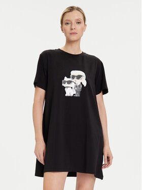 KARL LAGERFELD KARL LAGERFELD Camisón A3W45007 Negro Regular Fit