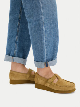 Clarks Туфлі Clarks WallabeeEVOBar 26183152 Коричневий