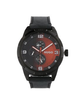 HUGO Hodinky Hugo Grip 1530275 Čierna