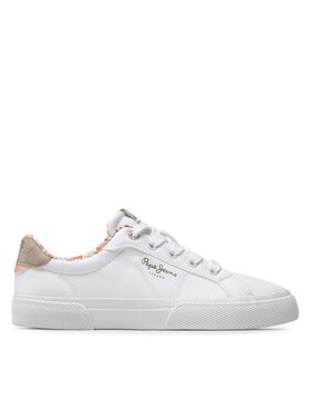 Pepe Jeans Laisvalaikio batai Pepe Jeans Kenton Flag G PGS30568 Balta