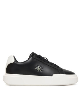 Calvin Klein Sneakers Calvin Klein Chunky Cupsole Laceup Lth Ml YW0YW01947 Schwarz