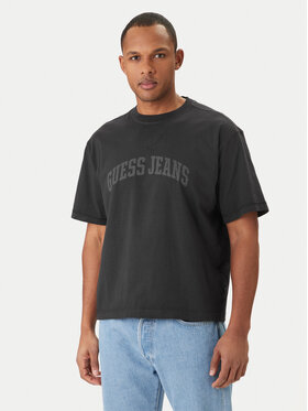 Guess Jeans Guess Jeans Футболка M6GIB6 K8FQ4 Чорний Regular Fit