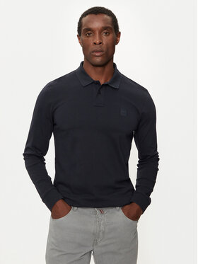 BOSS Boss Поло Passerby 50507704 Cиній Slim Fit