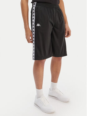 Kappa Kappa Pantalones cortos deportivos Banda Treadwellz 304KQ20 Negro Regular Fit