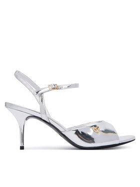 LOVE MOSCHINO Босоніжки LOVE MOSCHINO JA16107G0OJE090B Срібний