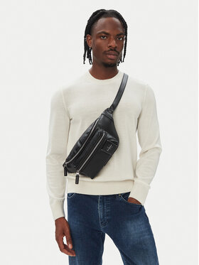 Calvin Klein Borsetă Calvin Klein Bold Pebble Sling LV04D3427G Negru