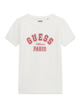 Guess Guess Camiseta J6RI41 J1314 Blanco Regular Fit