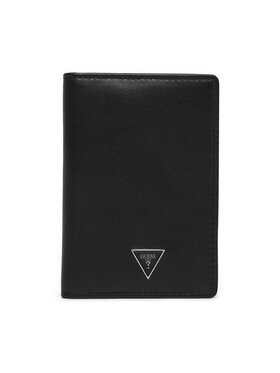 Guess Kredītkaršu turētājs Guess SMFISE LEA56 Melns