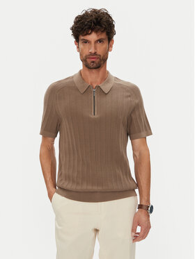 Michael Kors Michael Kors Polo majica CT560GT469 Rjava Regular Fit