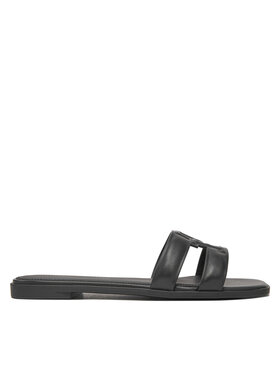 Tommy Hilfiger Nazouváky Tommy Hilfiger Th Logo Strap Mule FW0FW08671 Černá