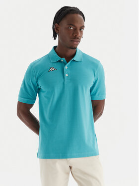 Kappa Kappa Polo Logo Sharas Mss 302B3D0 Turquesa Regular Fit