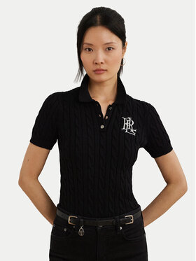 LAUREN RALPH LAUREN LAUREN RALPH LAUREN Поло 200932224003 Чорний Slim Fit