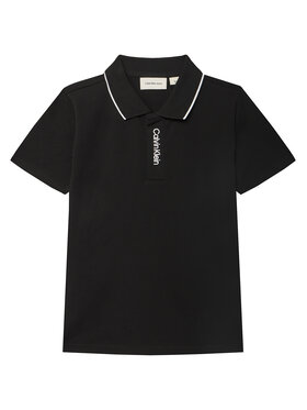 Calvin Klein Jeans Calvin Klein Jeans Polo Embro Logo IB0IB02542 D Crna Regular Fit