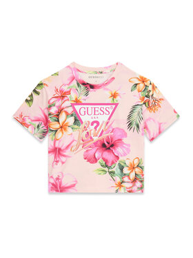 Guess Guess Футболка J6GI03 K6YW4 Рожевий Relaxed Fit