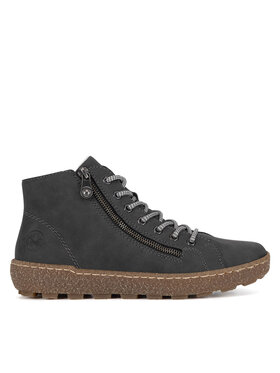 Rieker Schnürschuhe Rieker N1020-45 Grau