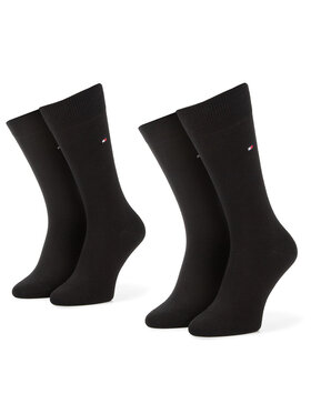 Tommy Hilfiger Κάλτσες μακριές Tommy Hilfiger 371111 Μαύρο